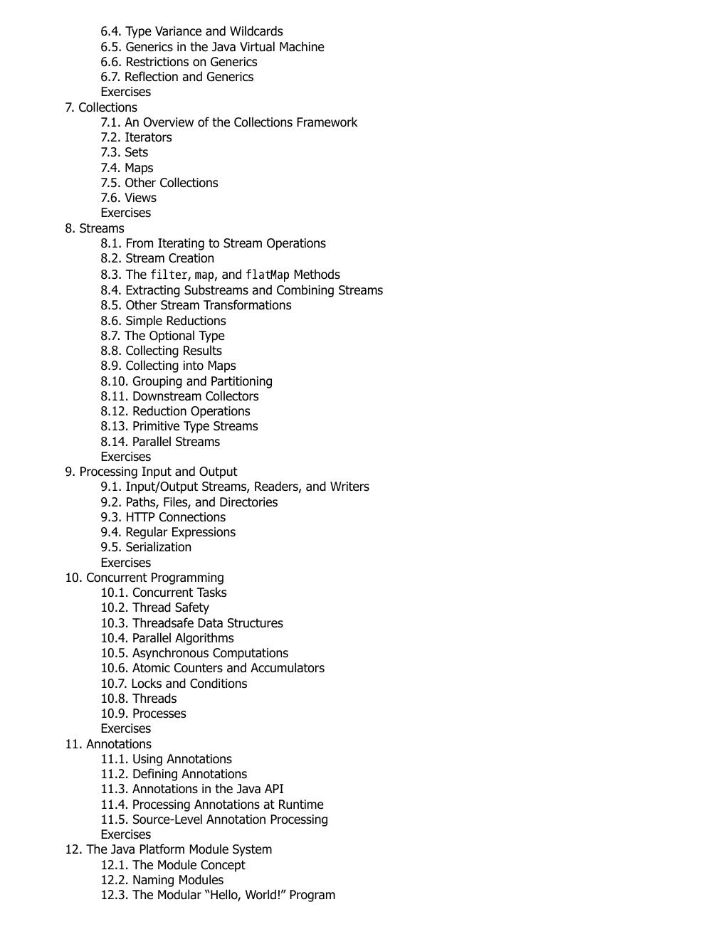 Preview page 7 of Core Java for the Impatient 4th Edition By Cay S. Horstmann