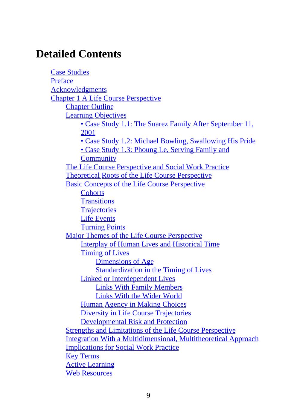 Preview page 9 of Dimensions of Human Behavior The Changing Life Course 6th Edition By Elizabeth D. Hutchison