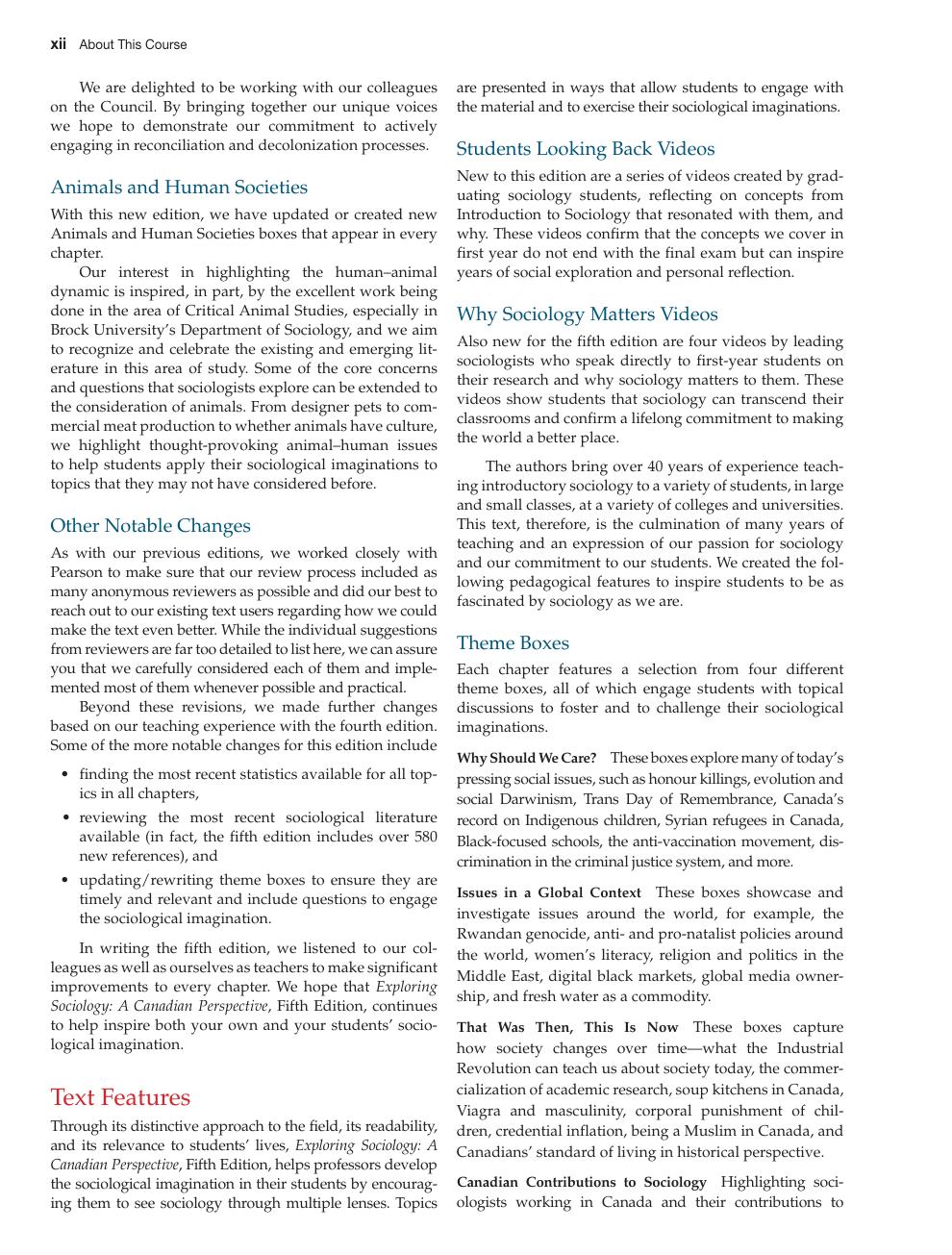 Preview page 10 of Exploring Sociology A Canadian Perspective 5th Edition By Bruce Ravelli