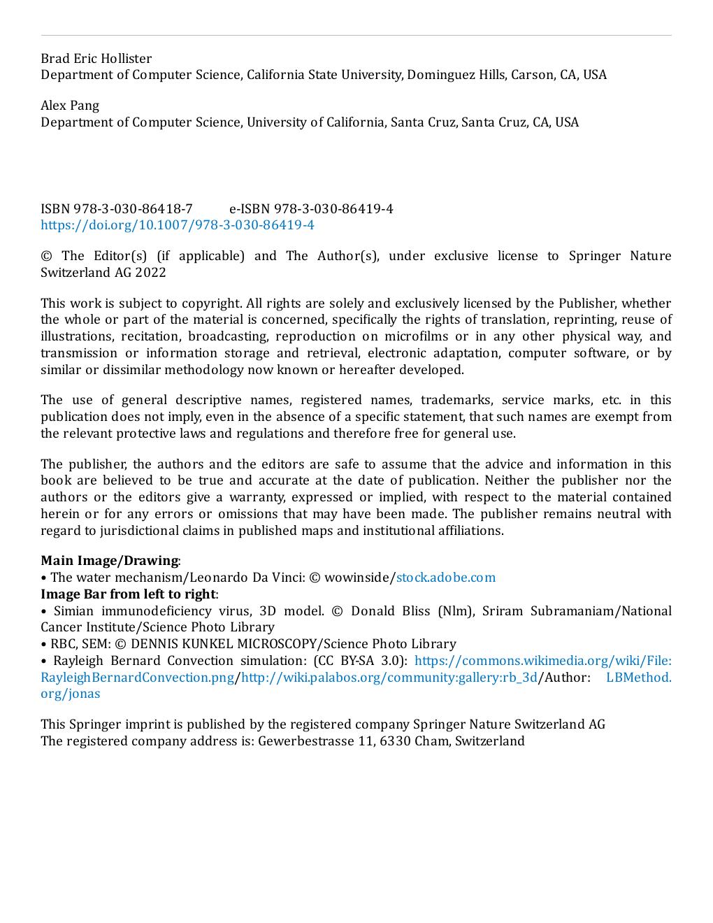Preview page 3 of A Concise Introduction to Scientific Visualization 1st Edition By Brad Eric Hollister, Alex Pang