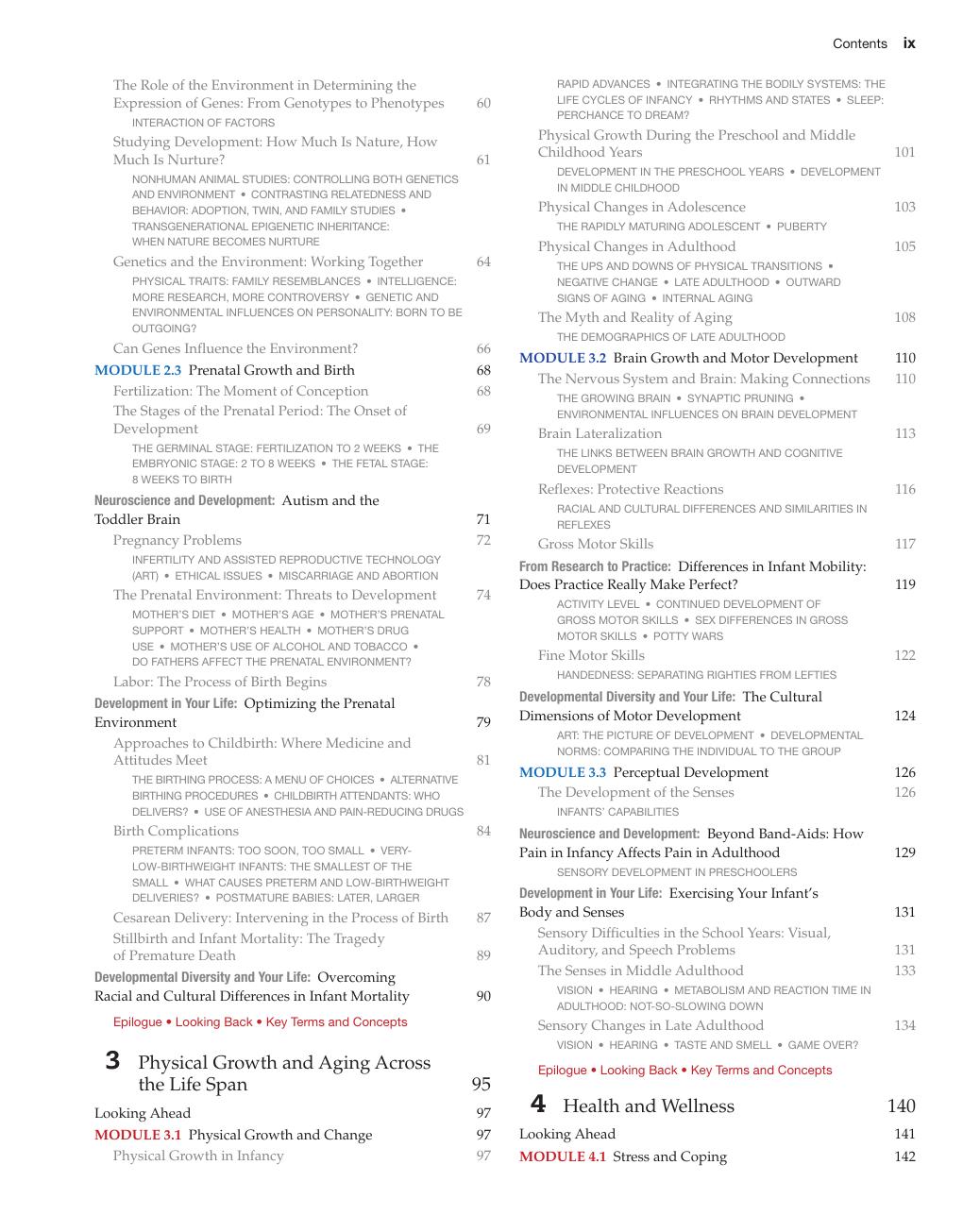 Preview page 10 of Lifespan Development A Topical Approach 5th Edition By Robert S. Feldman eBook PDF