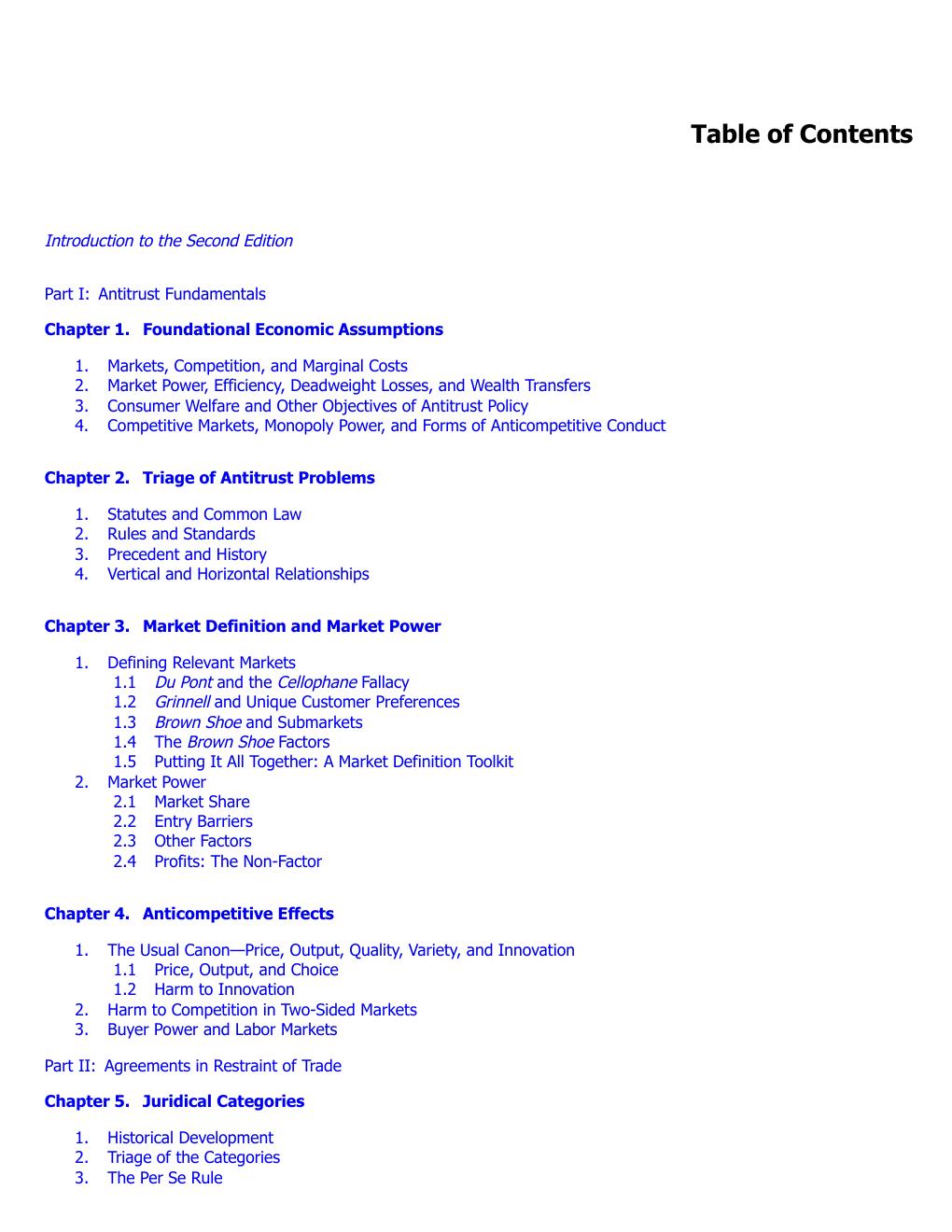 Preview page 9 of Antitrust 2nd Edition By Daniel A. Crane