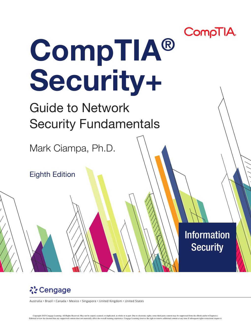 Preview page 2 of CompTIA Security+ Guide to Network Security Fundamentals, 8th Edition By Mark Ciampa