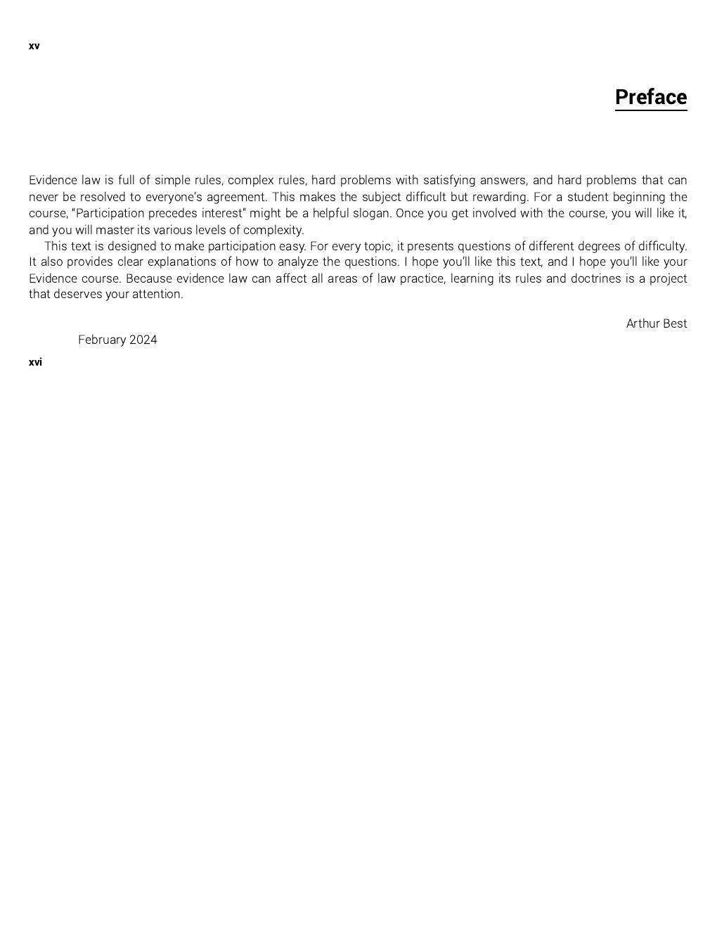 Preview page 10 of Examples & Explanations for Evidence 14th Edition By Arthur Best