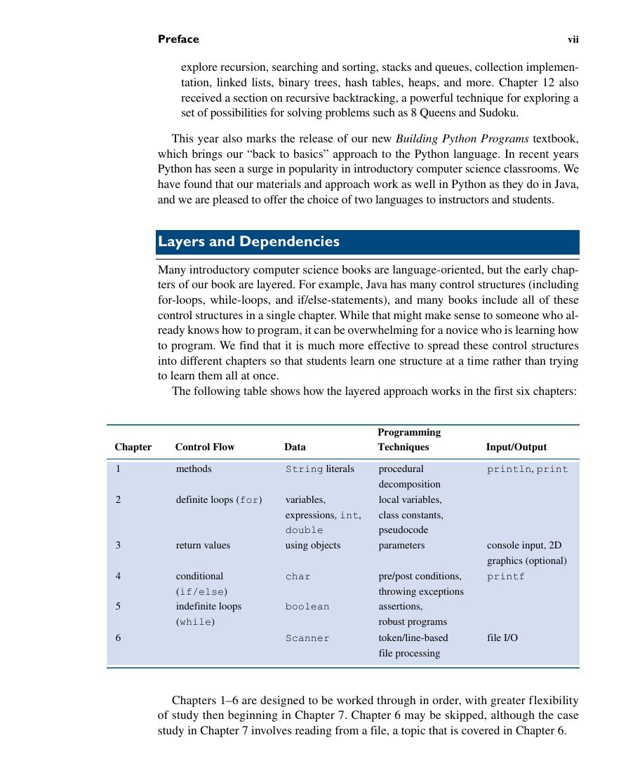 Preview page 7 of Building Java Programs A Back to Basics Approach 5th Edition By Stuart Reges, Marty Stepp ISBN: 9780135471944