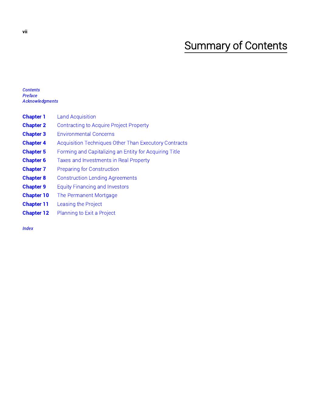 Preview page 7 of Examples & Explanations Real Estate Planning and Development 1st Edition By Barlow Burke