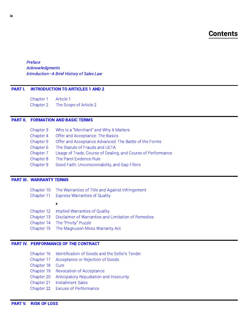 Preview page 6 of Examples & Explanations Sales and Leases 9th Edition By Scott J. Burnham, James J. Brook