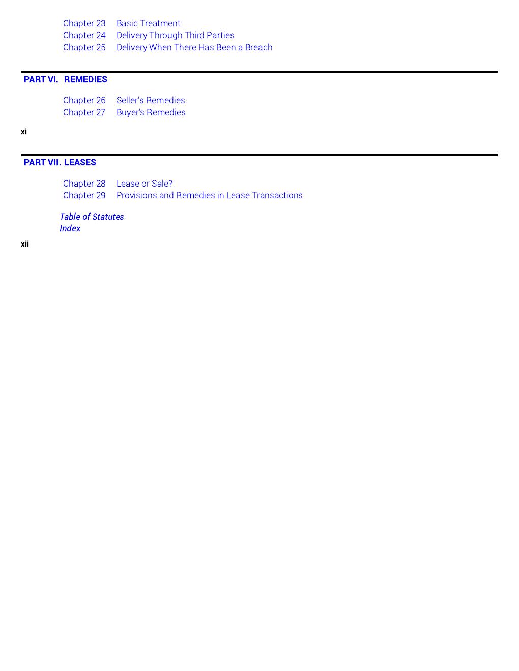 Preview page 7 of Examples & Explanations Sales and Leases 9th Edition By Scott J. Burnham, James J. Brook