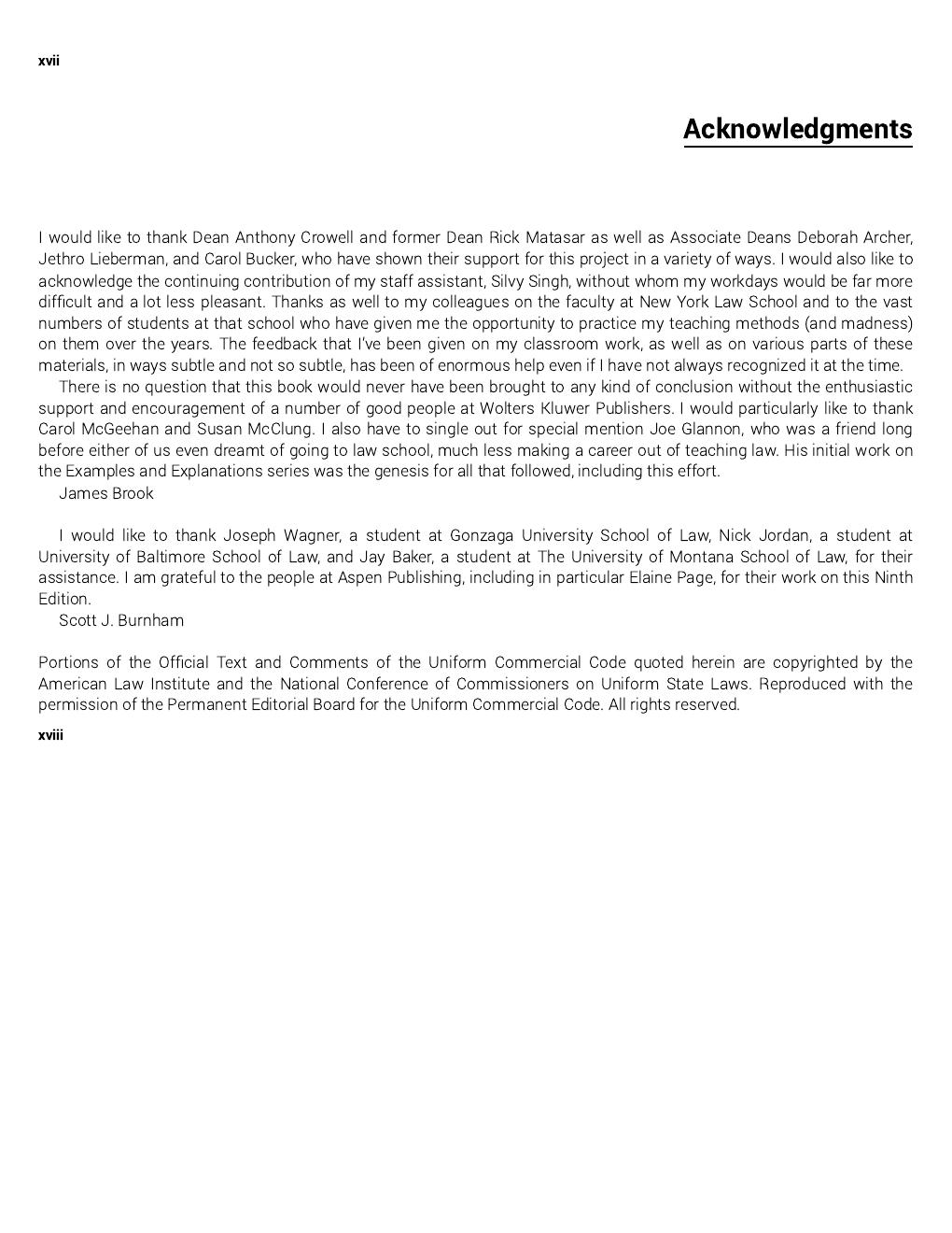 Preview page 10 of Examples & Explanations Sales and Leases 9th Edition By Scott J. Burnham, James J. Brook