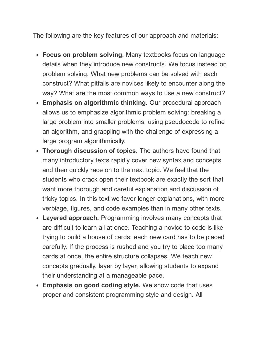 Preview page 10 of Building Python Programs 1st Edition By Stuart Reges, Marty Stepp, Allison Obourn ISBN: 9780135205983