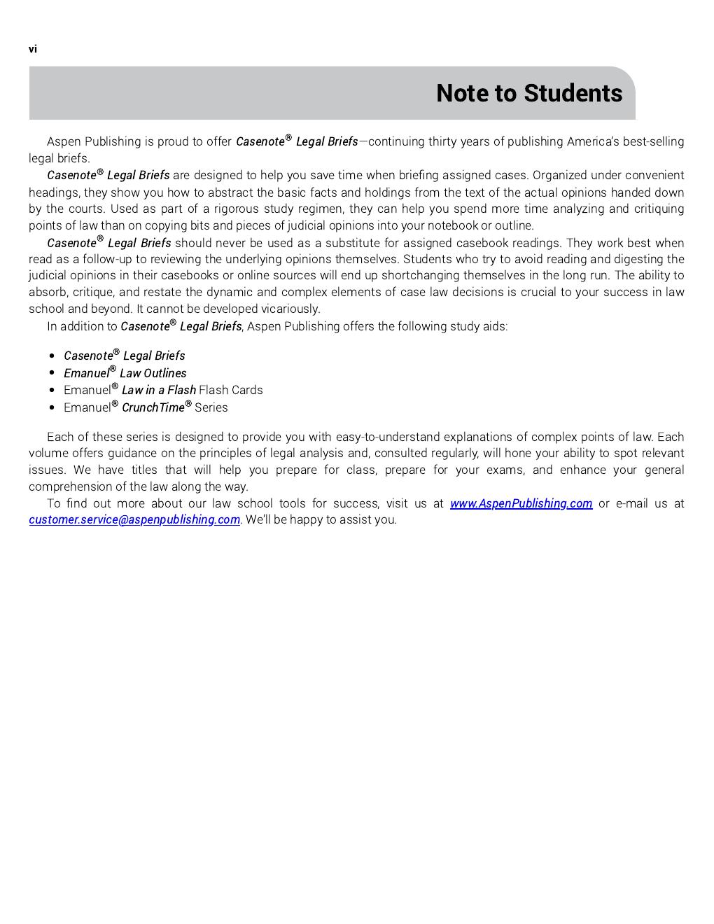 Preview page 7 of Health Law Keyed to Courses Using 9th Edition By Aspen Publishing