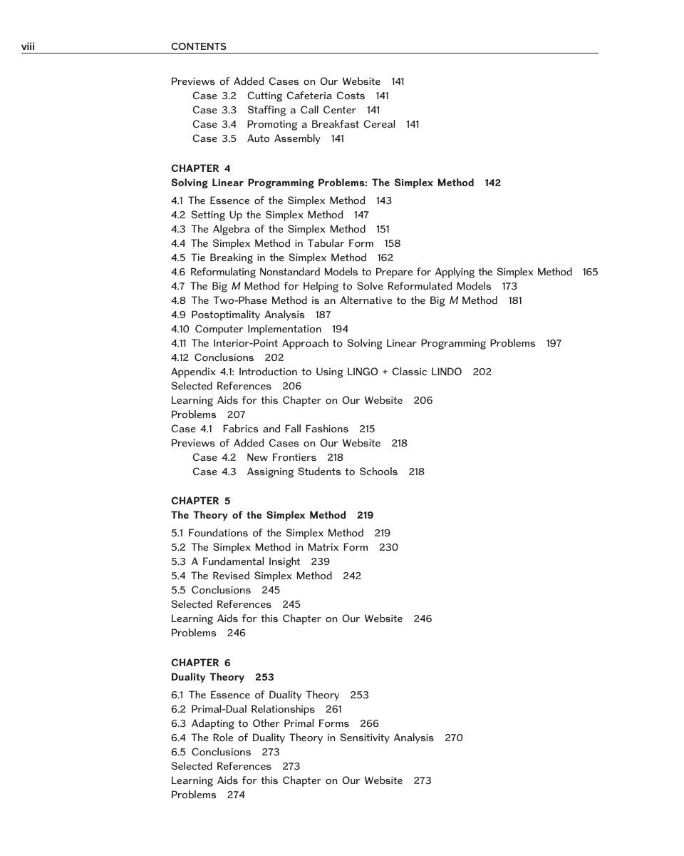 Preview page 8 of Introduction to Operations Research 2024 Release By Frederick Hillier, Gerald Lieberman