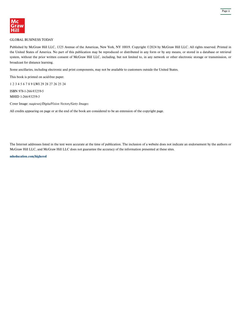 Preview page 6 of ISE Global Business Today 2024 Release Charles Hill