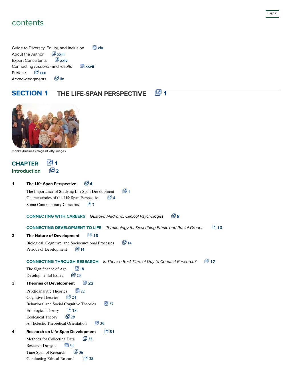 Preview page 6 of ISE Life Span Development 19th Edition By John Santrock