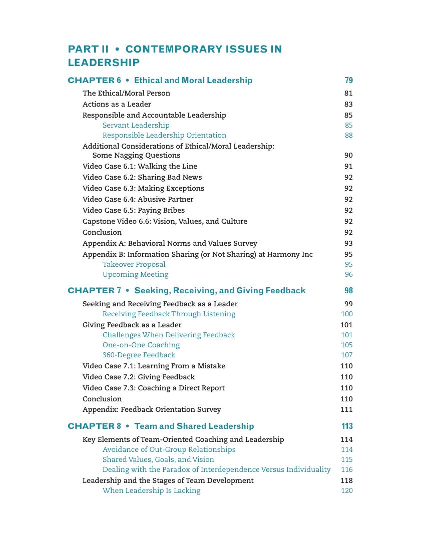 Preview page 9 of Leadership for Organizations 1st Interactive Edition By David Waldman, Charles O'Reilly