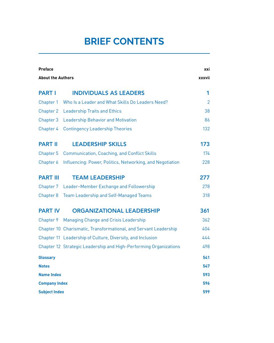 Preview page 6 of Leadership Theory Application & Skill Development 7th Edition By Robert Lussier, Christopher Achua