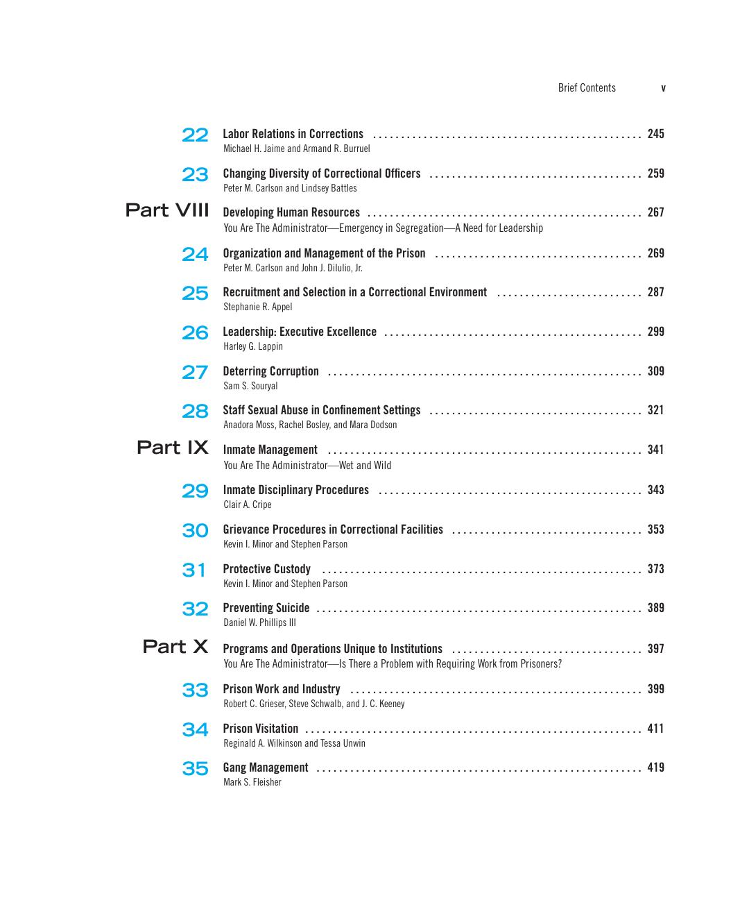 Preview page 6 of Prison and Jail Administration 3rd Edition By Peter Carlson