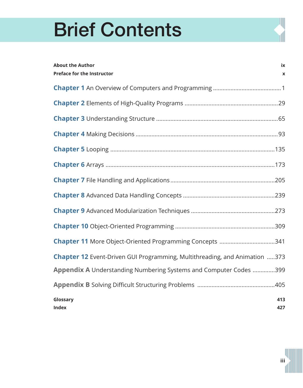 Preview page 4 of Programming Logic and Design 10th Edition By Joyce Farrell