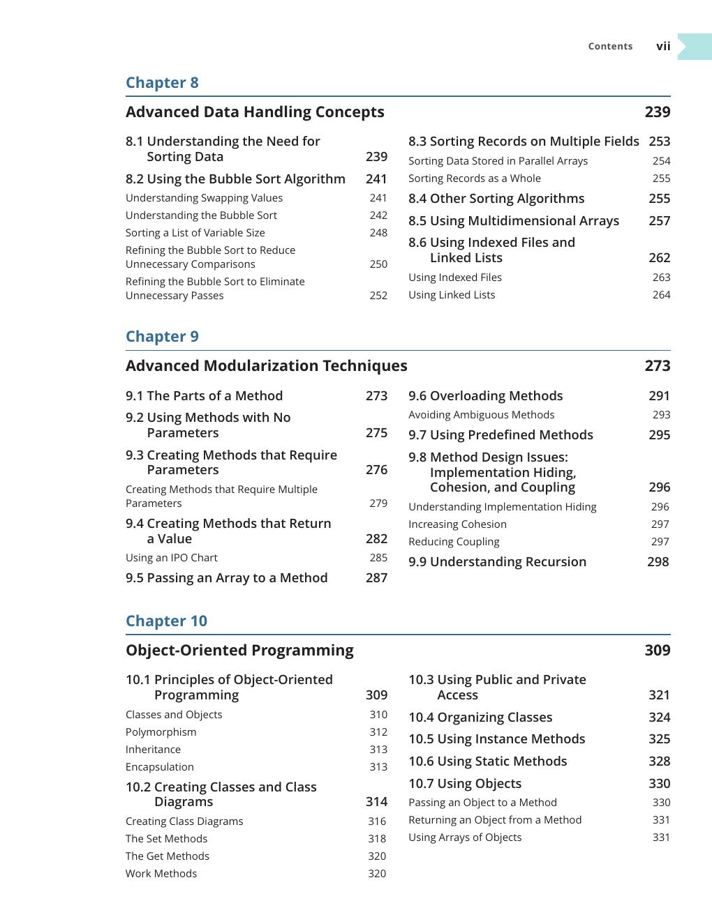 Preview page 8 of Programming Logic and Design 10th Edition By Joyce Farrell
