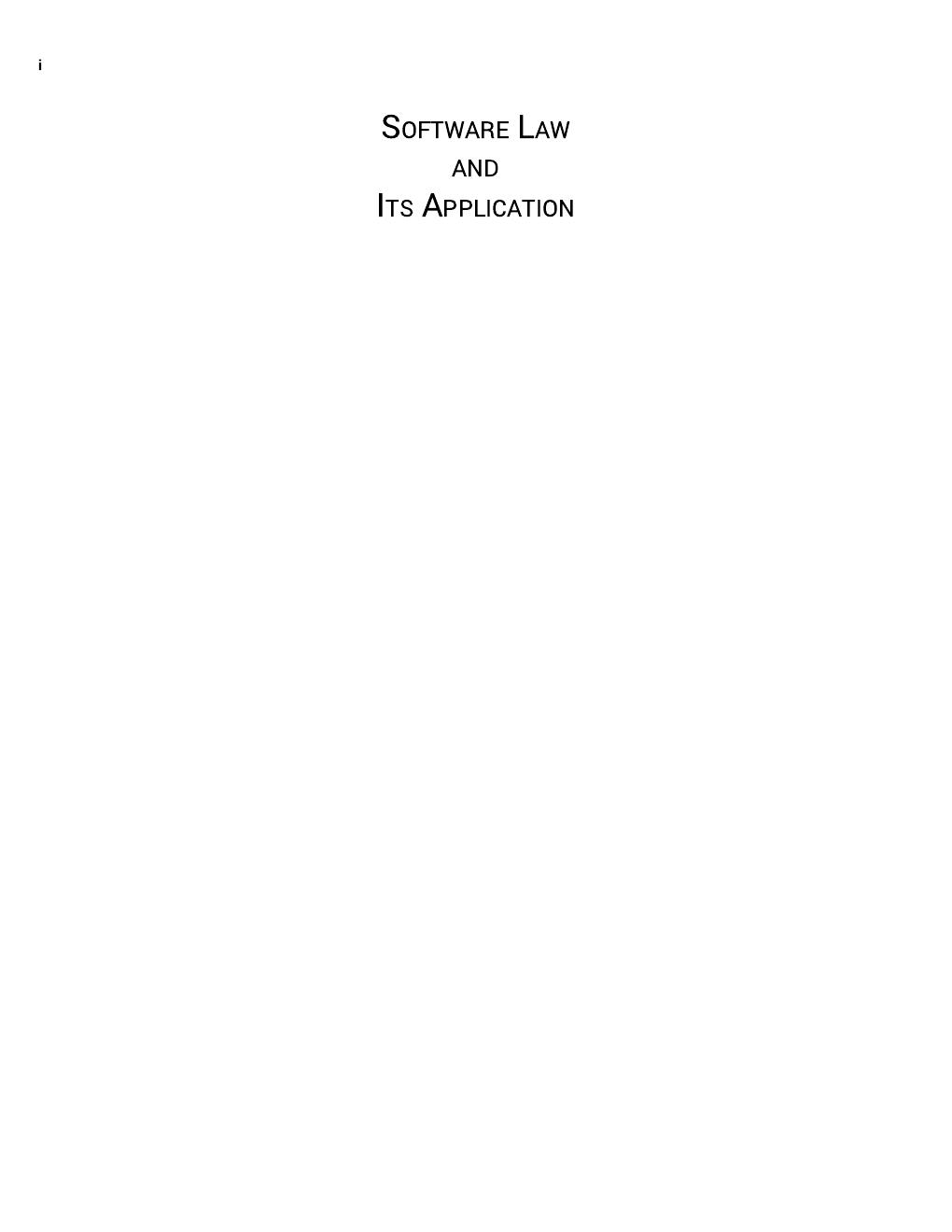 Preview page 2 of Software Law and Its Application 3rd Edition By Robert Gomulkiewicz