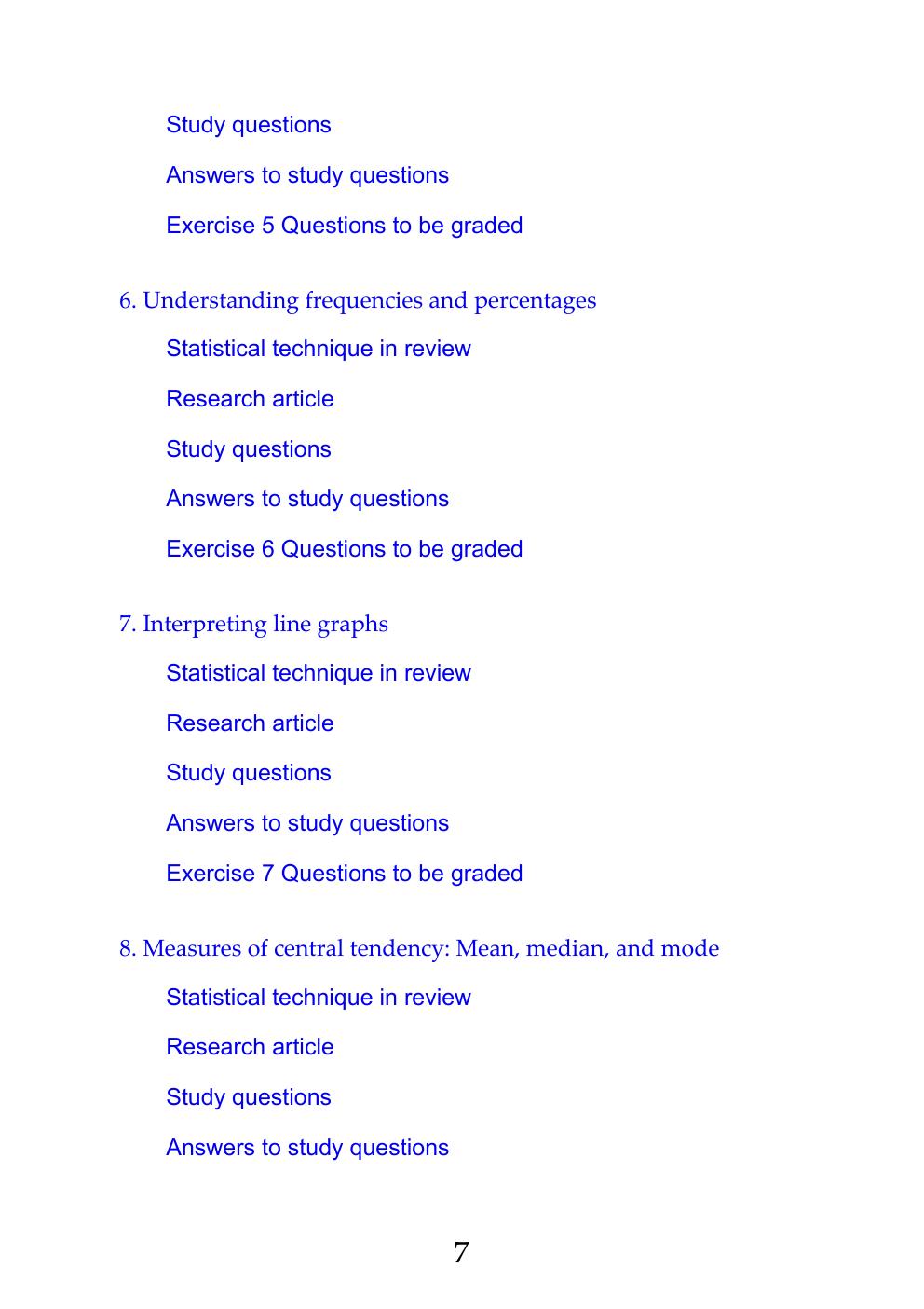 Preview page 6 of Statistics for Nursing Research 3rd Edition By Susan Grove, Daisha Cipher