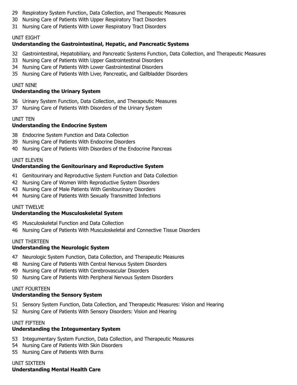 Preview page 6 of Study Guide Understanding Medical Surgical Nursing 7th Edition By Hopper, Williams