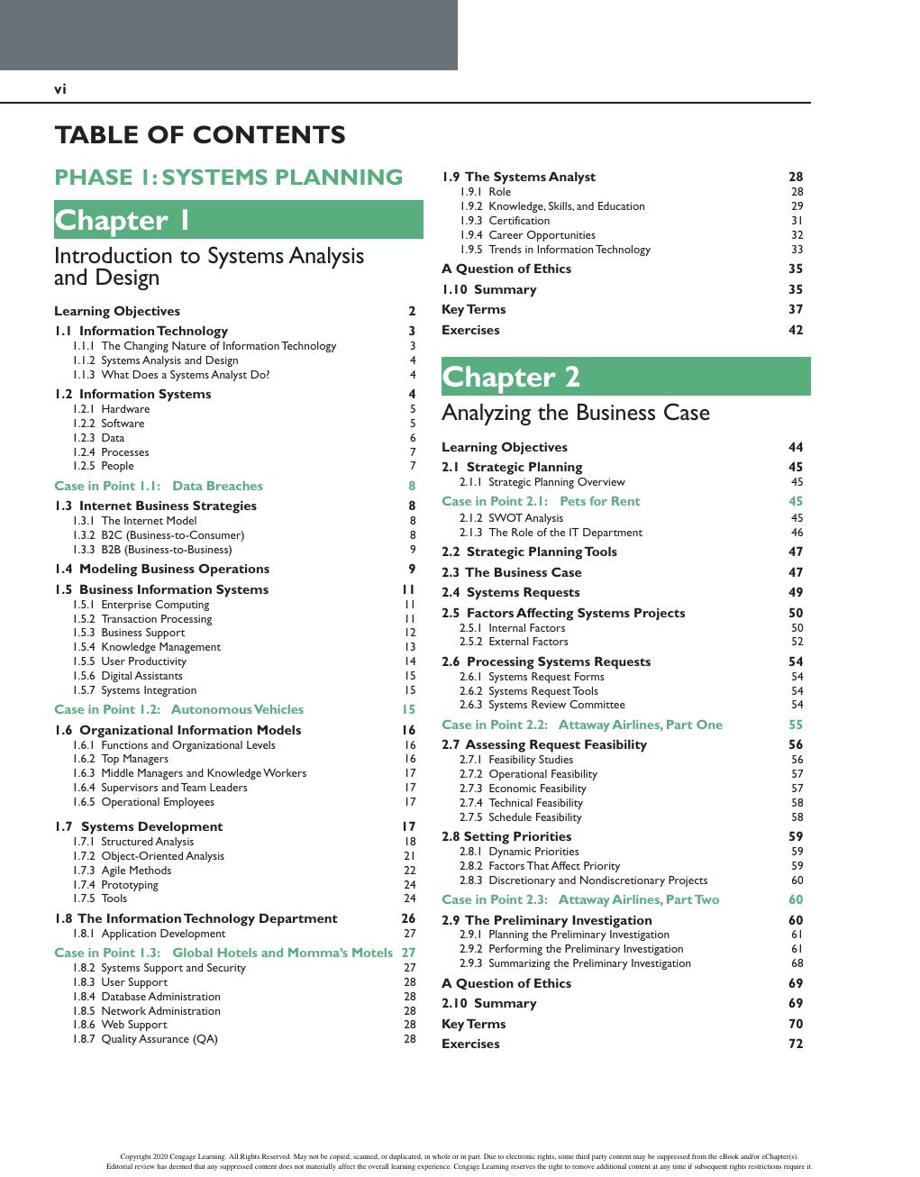 Preview page 5 of Systems Analysis and Design 12th Edition By Scott Tilley