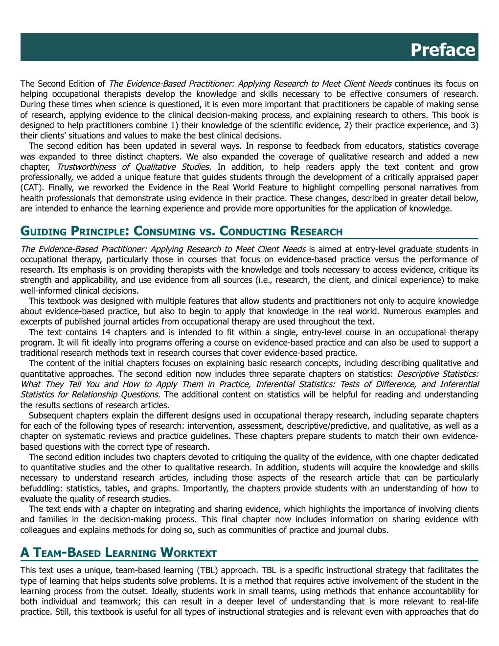 Preview page 7 of The Evidence Based Practitioner Applying Research to Meet Client Needs 2nd Edition By Catana Brown