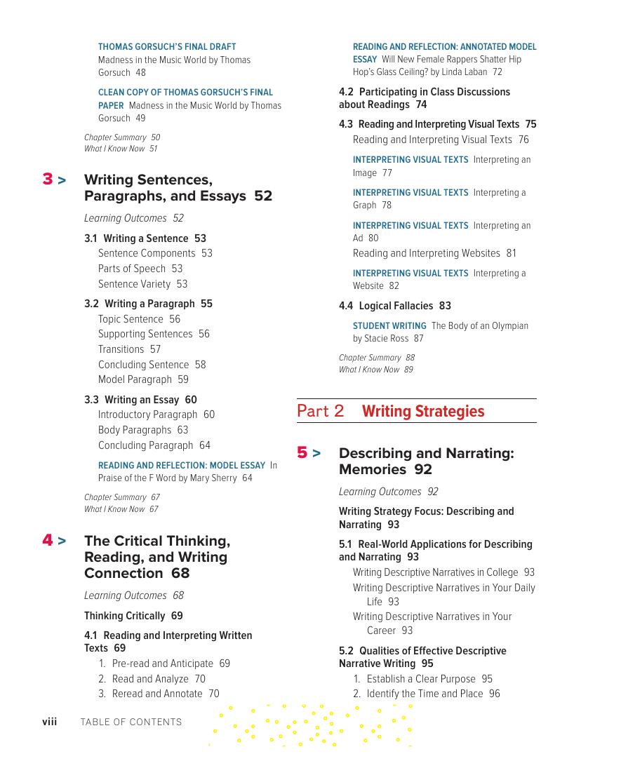Preview page 7 of Write Now 4th Edition By Karin L. Russell
