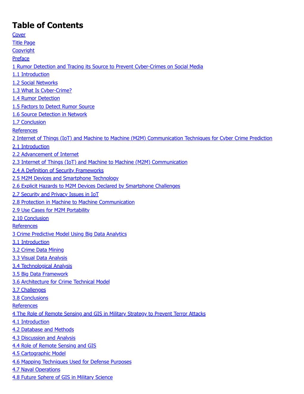 Preview page 3 of Intelligent Data Analytics for Terror Threat Prediction 1st Edition By Kumar Pani, Sanjay Kumar Singh, Lalit Garg, Ram B