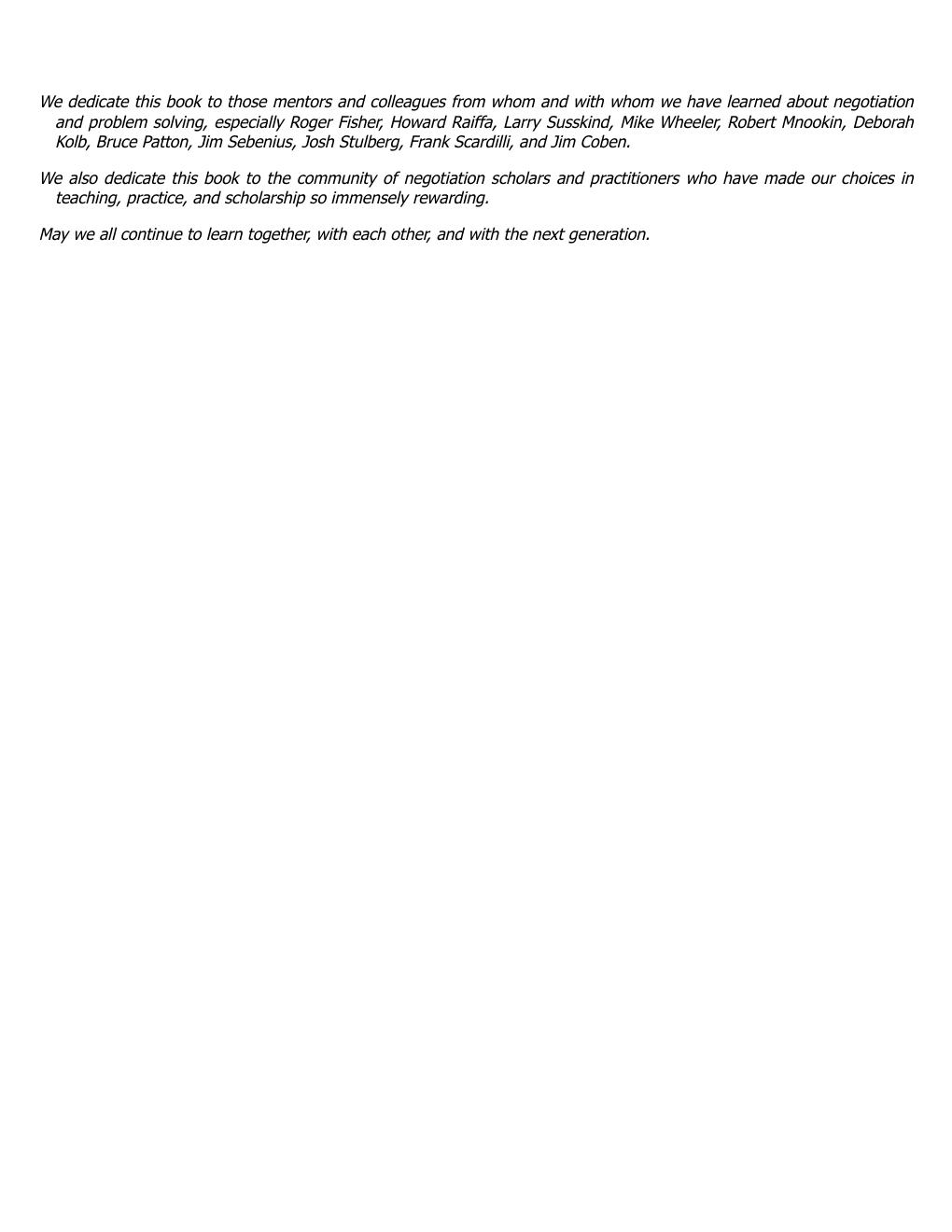 Preview page 6 of Negotiation Process for Problem Solving 3rd Edition By Menkel-Meadow, Schneider, Love