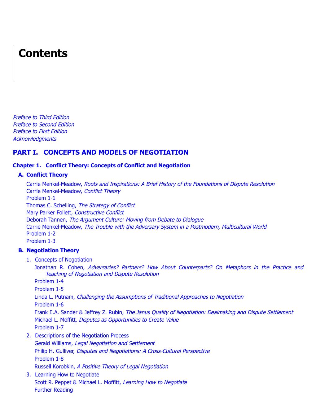 Preview page 8 of Negotiation Process for Problem Solving 3rd Edition By Menkel-Meadow, Schneider, Love