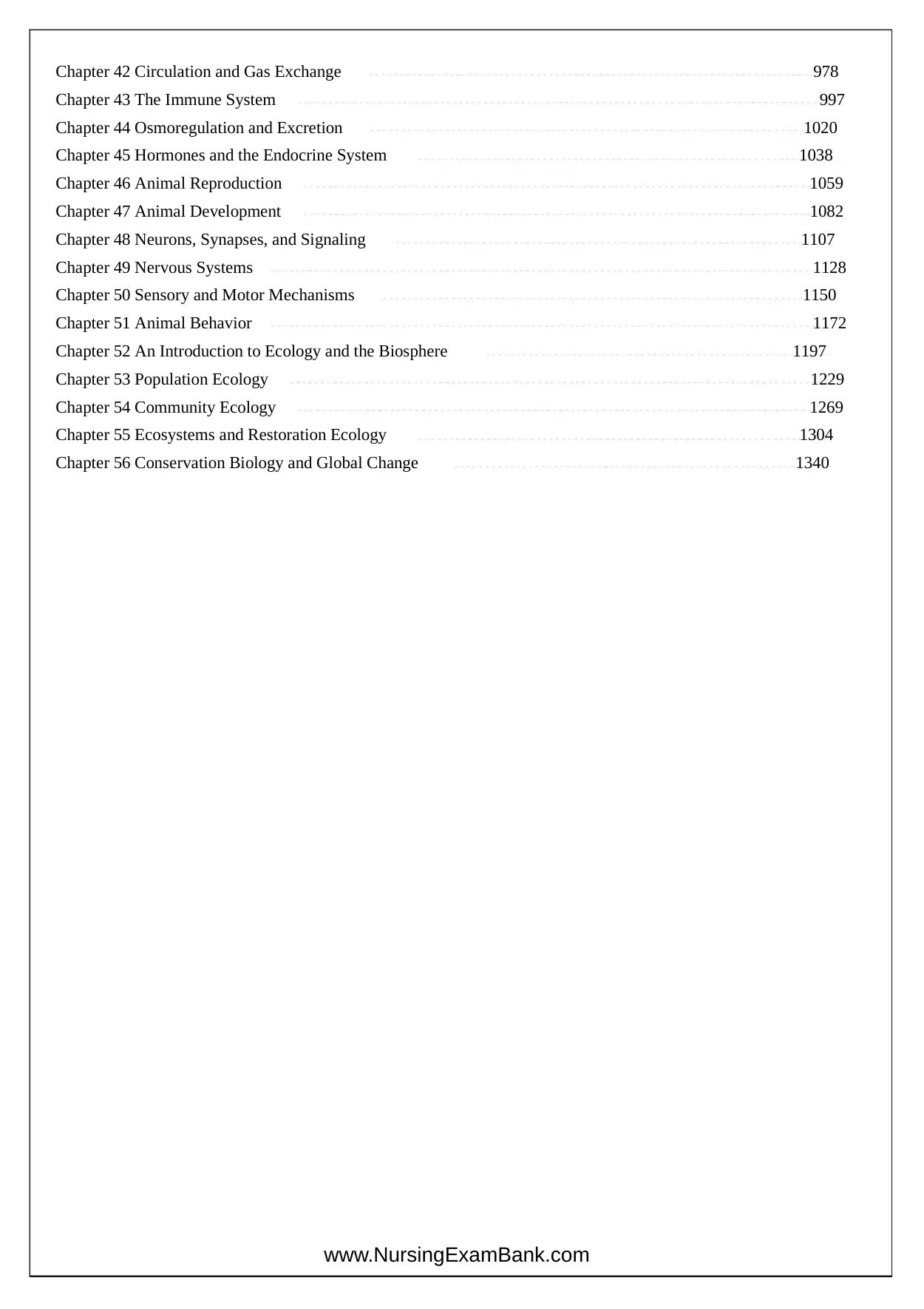 Preview page 2 of Test Bank Campbell Biology 13th Edition