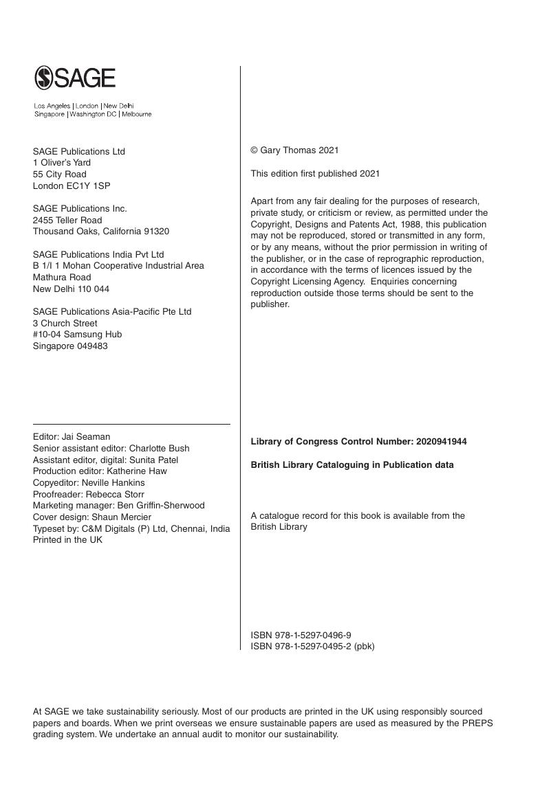 Preview page 5 of How to Do Your Case Study 3rd Edition By Gary Thomas