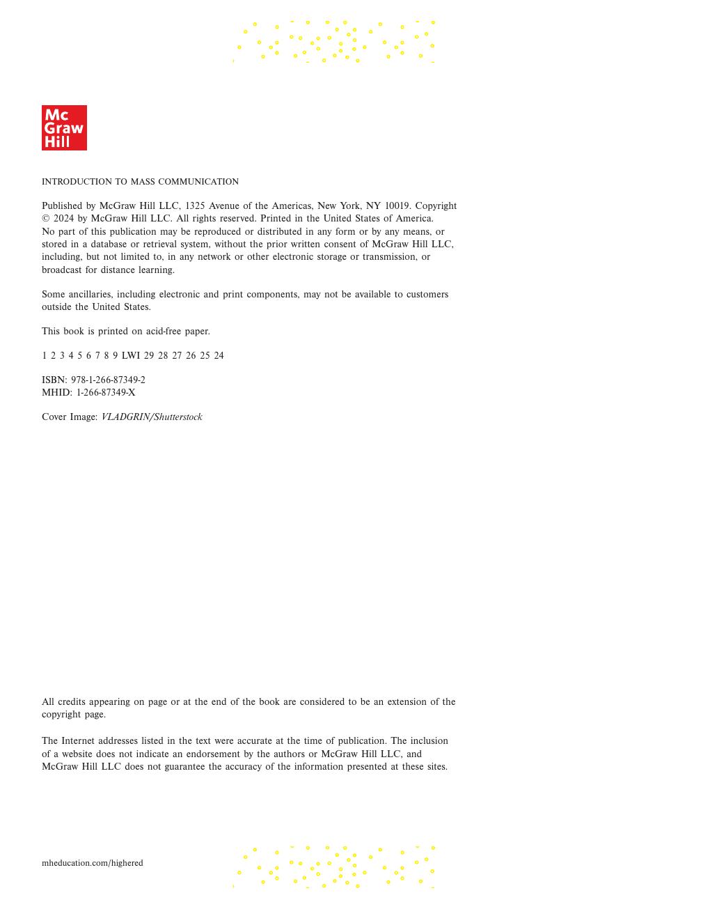 Preview page 3 of Introduction to Mass Communication 2024 Release By Stanley Baran