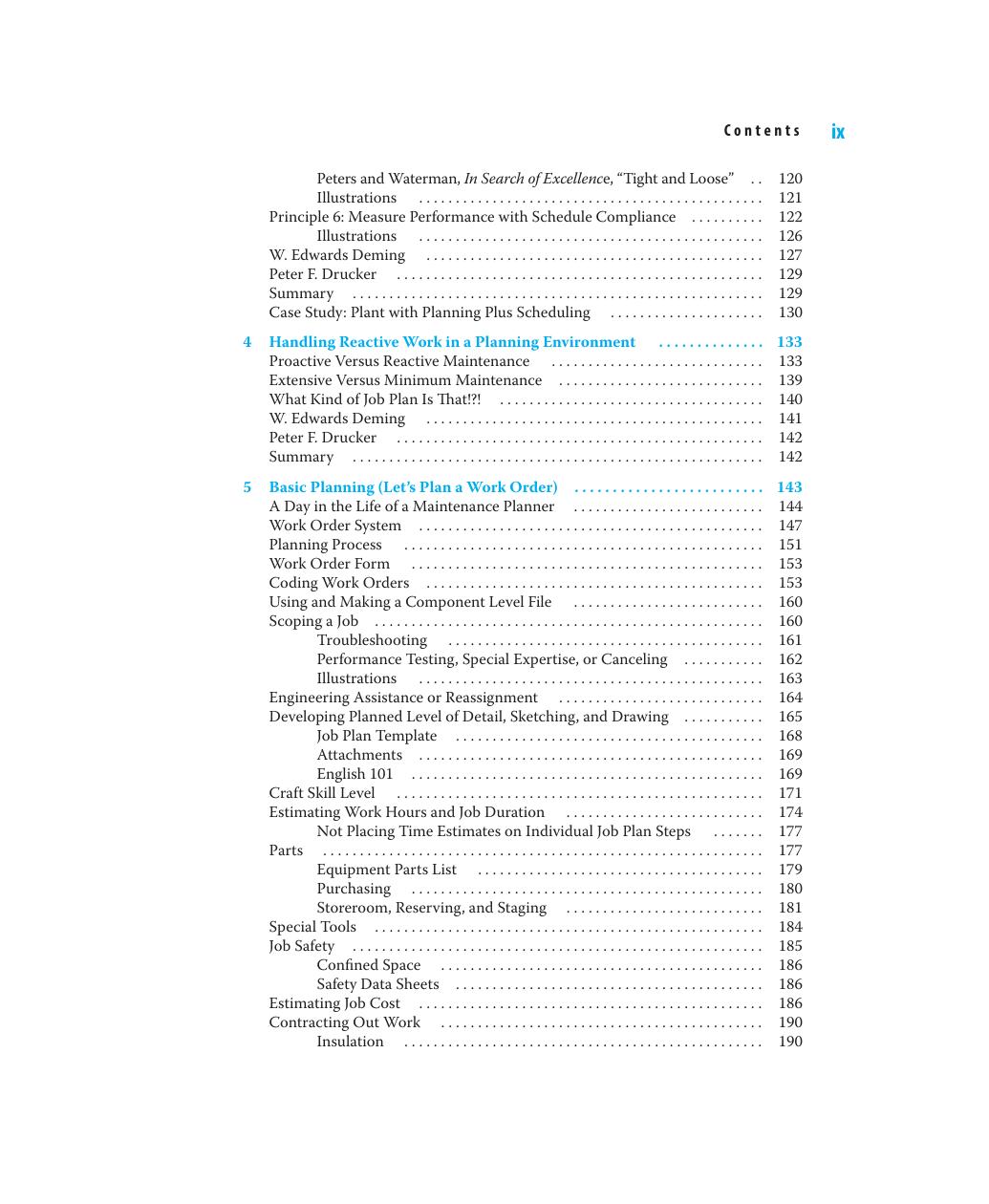 Preview page 10 of Maintenance Planning and Scheduling Handbook, 4th Edition By Richard D. Palmer