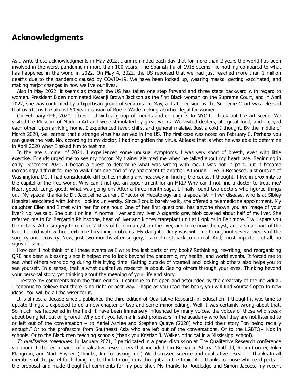 Preview page 7 of Qualitative Research in Education 4th Edition By Marilyn Lichtman