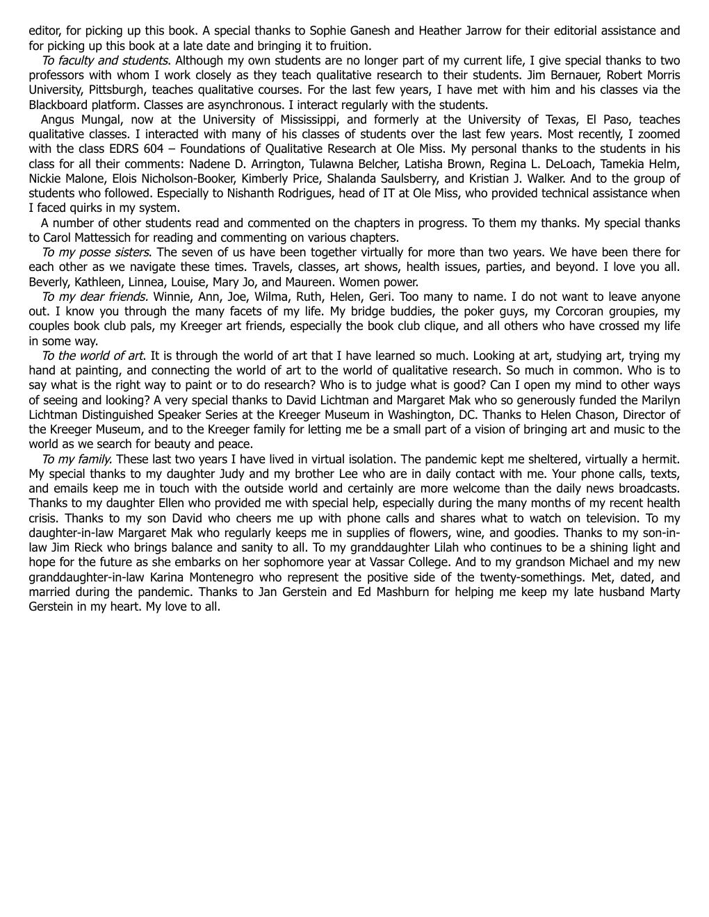 Preview page 8 of Qualitative Research in Education 4th Edition By Marilyn Lichtman