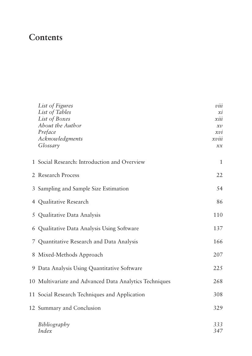 Preview page 5 of Social Research Methods and Applications 1st Edition By Kultar Singh