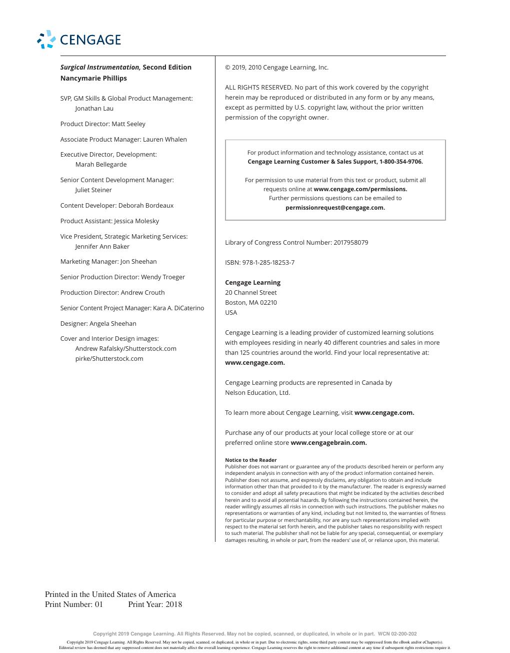 Preview page 4 of Surgical instrumentation 2nd Edition By Nancymarie Phillips