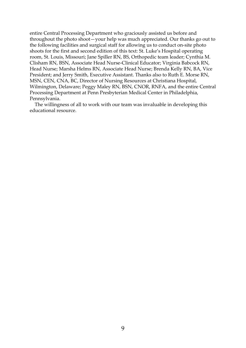 Preview page 9 of Surgical Instrumentation An Interactive Approach 3rd Edition By Renee Nemitz