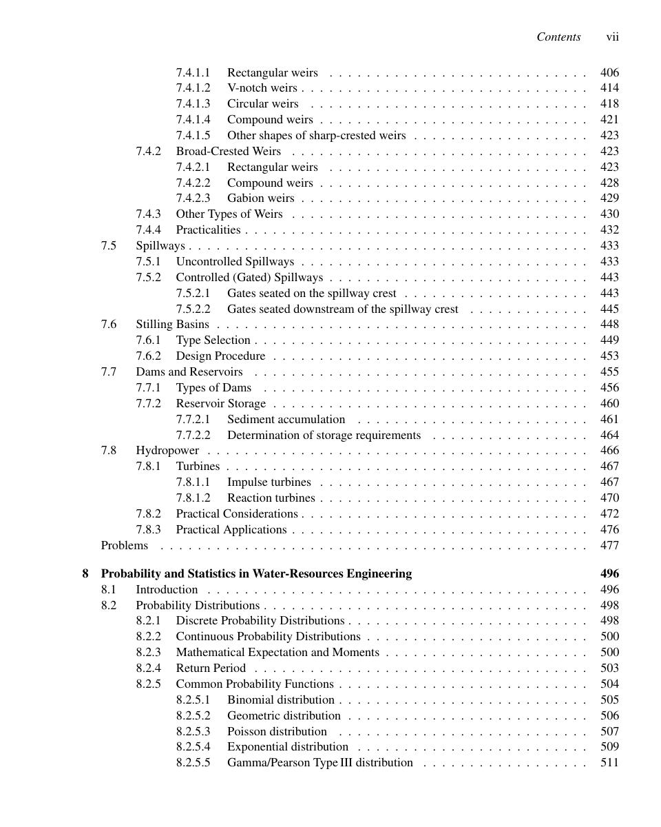 Preview page 8 of Water-Resources Engineering 4th Edition By David A. Chin