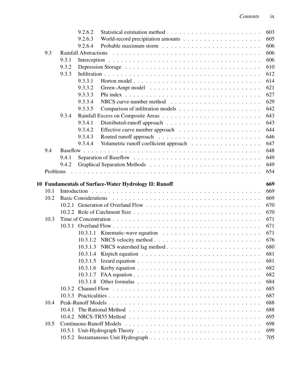 Preview page 10 of Water-Resources Engineering 4th Edition By David A. Chin