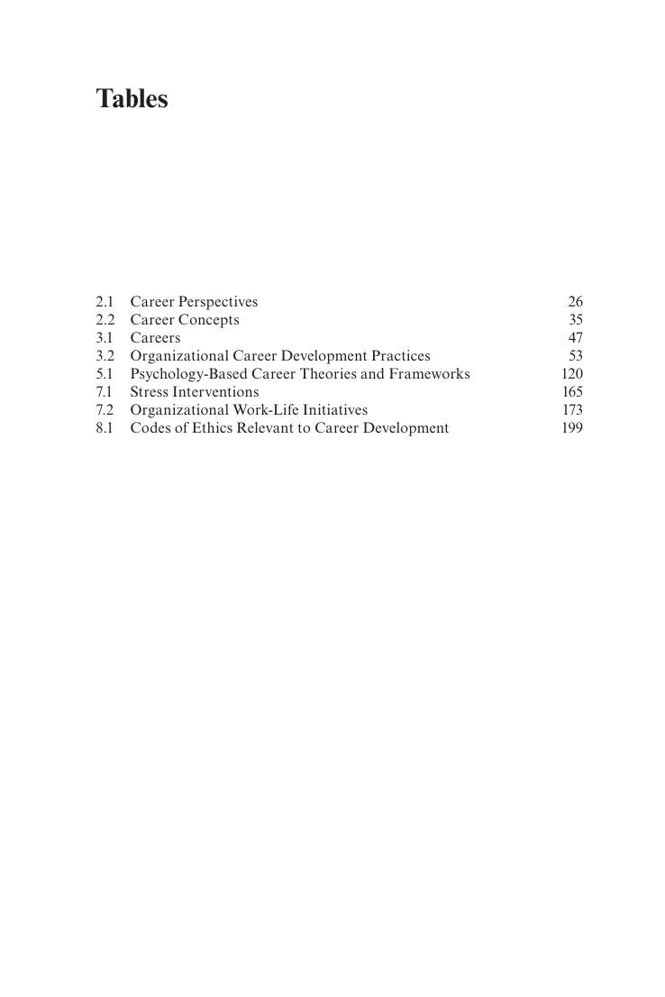 Preview page 10 of Career Development A Human Resource Development Perspective 2nd Edition By Kimberly McDonald, Linda Hite