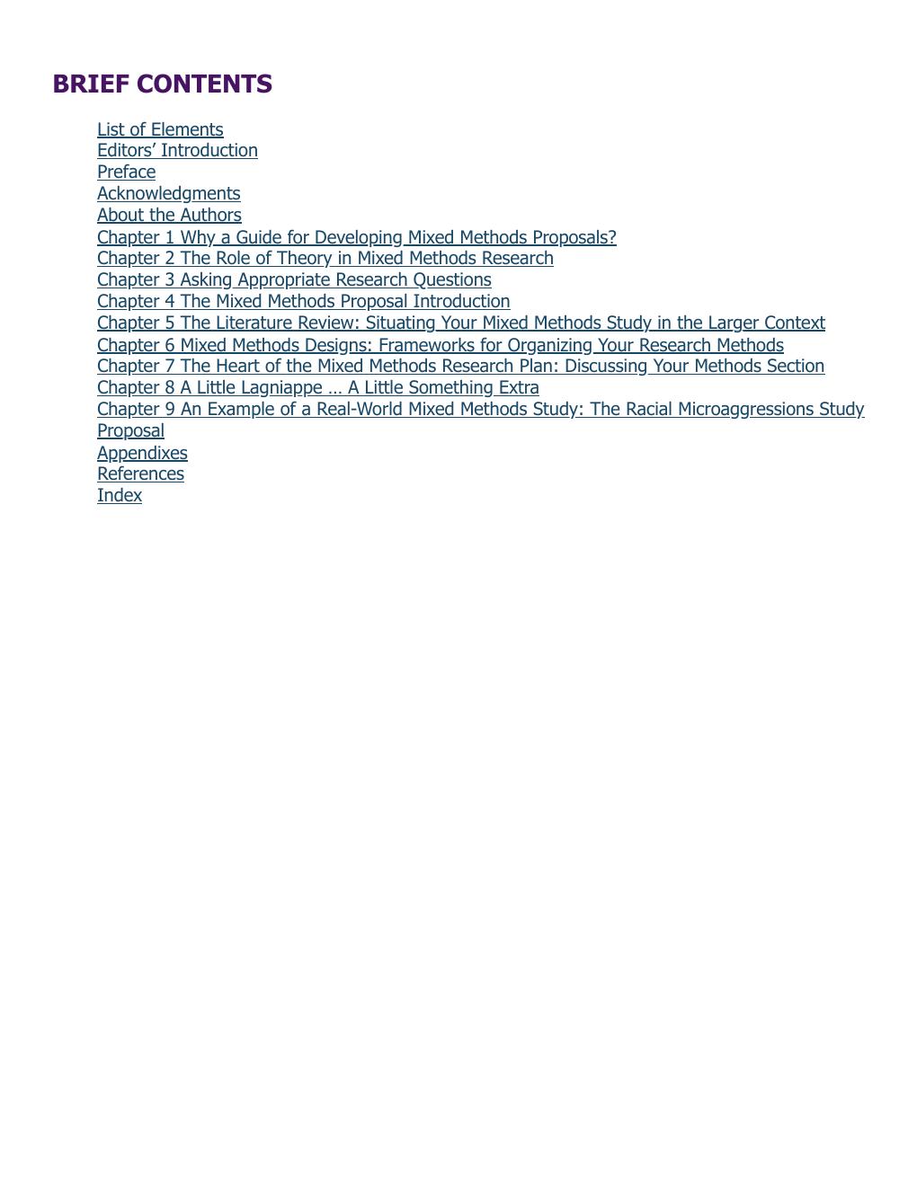 Preview page 6 of Developing a Mixed Methods Proposal A Practical Guide for Beginning Researchers By Jessica DeCuir-Gunby, Paul A. Schutz