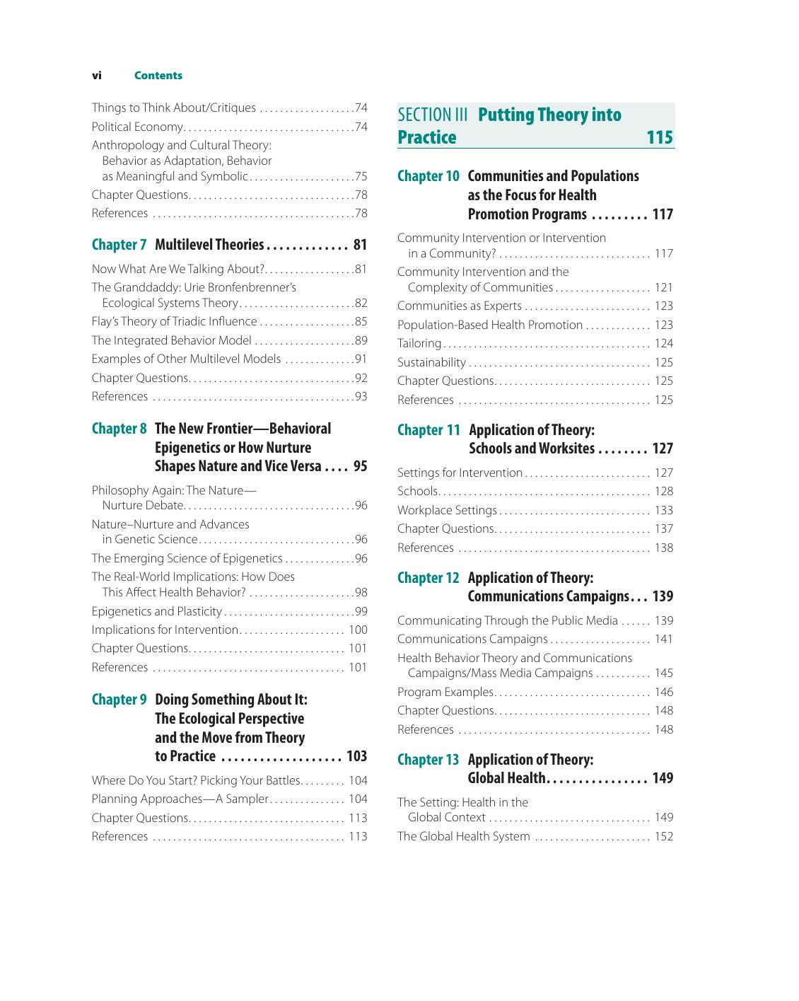 Preview page 6 of Essentials of Health Behavior 3rd Edition By Mark Edberg