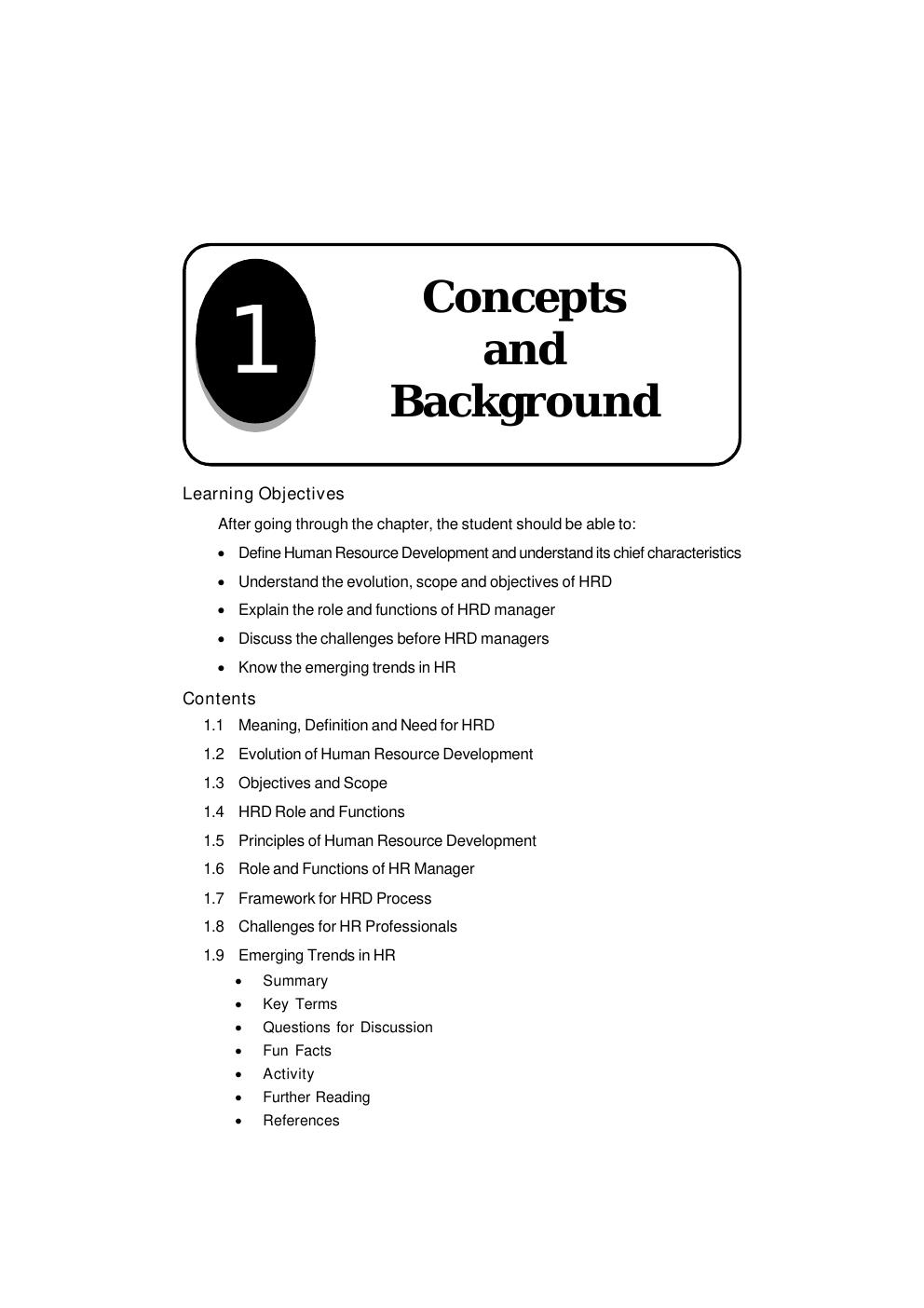 Preview page 9 of Human Resource Development 1st Edition By M.S. Khan, Smita Singh