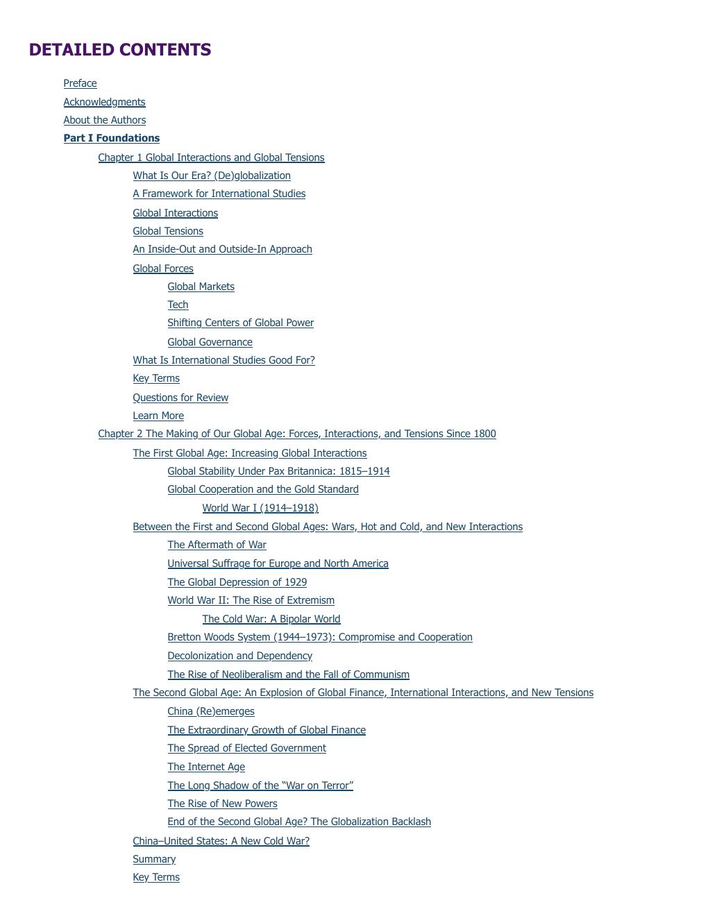 Preview page 6 of International Studies Global Forces Interactions and Tensions 3rd Edition By Scott Straus, Barry Driscoll