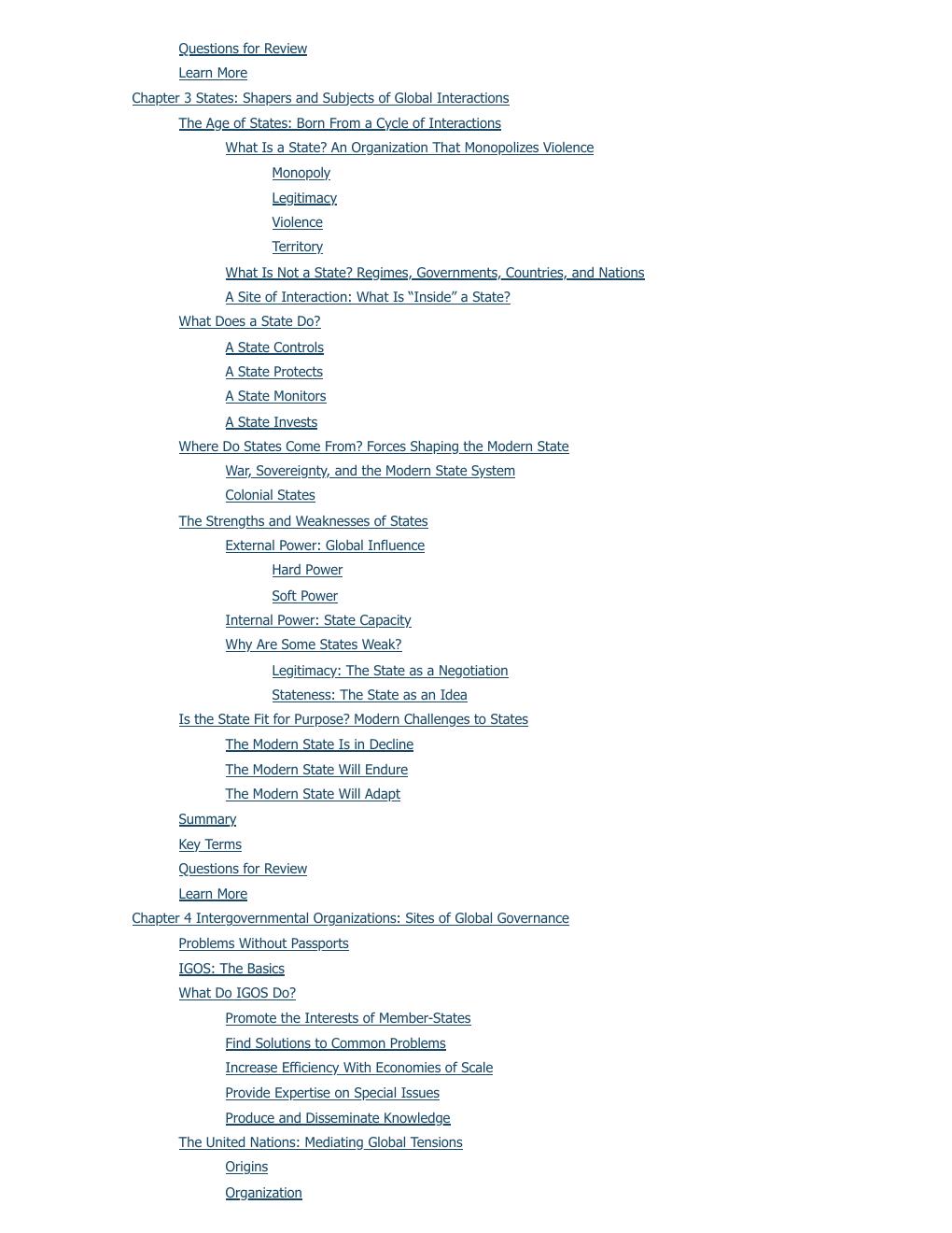 Preview page 7 of International Studies Global Forces Interactions and Tensions 3rd Edition By Scott Straus, Barry Driscoll