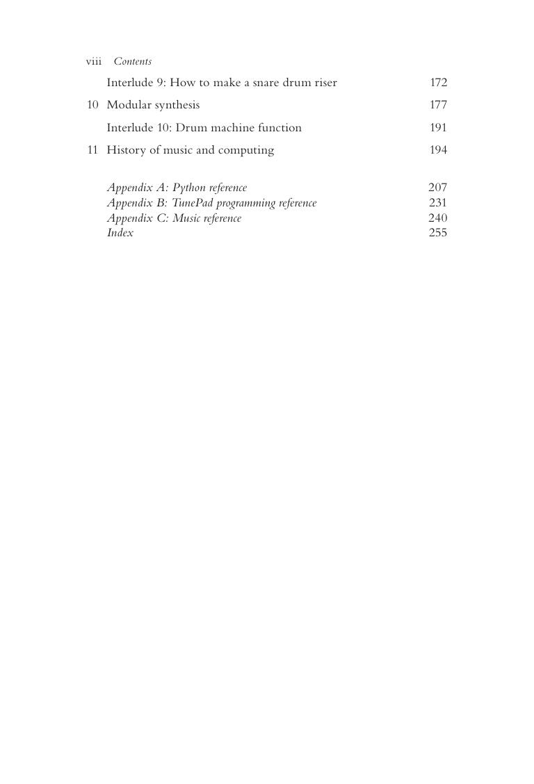 Preview page 7 of Introduction to Digital Music with Python Programming Learning Music with Code 1st Edition By Michael Horn, Melanie West